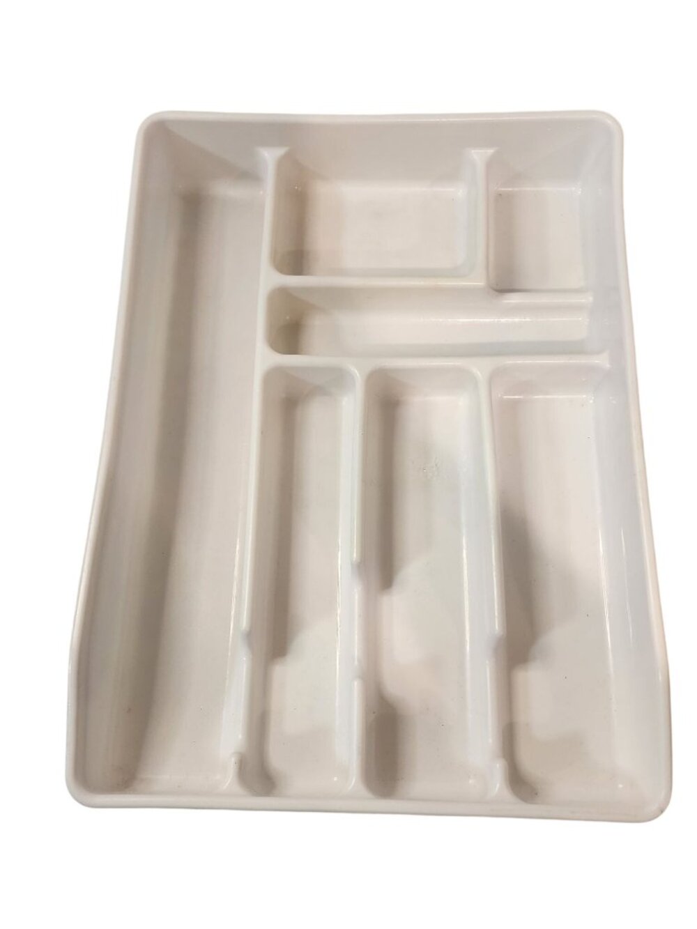 Rubbermaid Large Silverware Tray Utensil Junk Drawer Organizer Insert Plastic